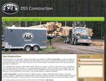 Tablet Screenshot of dssconstruction.ca